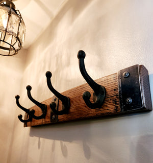 Barrel Stave Coat / Hat Rack - Available in Multiple Sizes