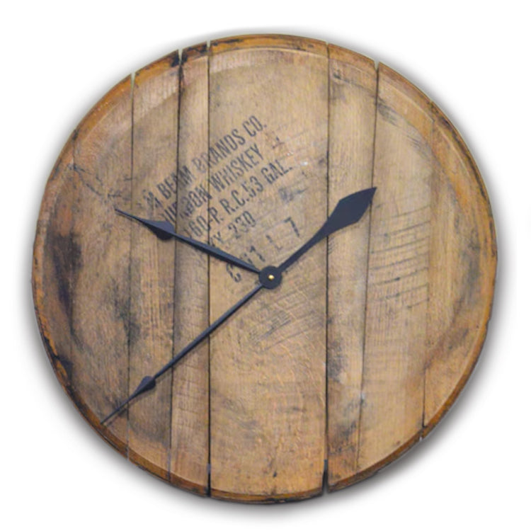 Barrel Head Wall Clock