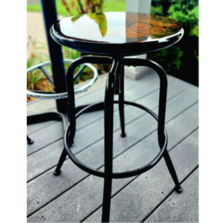 Teak Wood Barstools