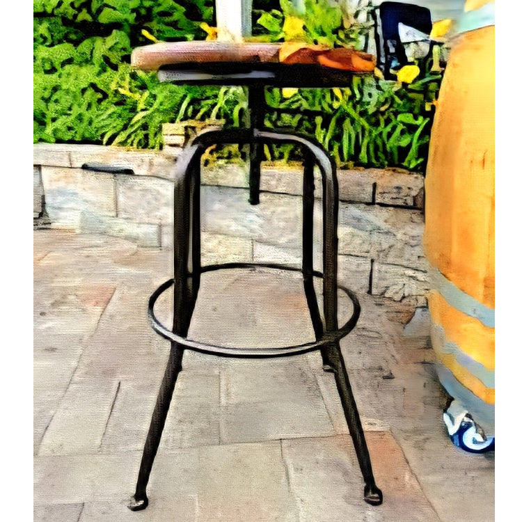 Teak Wood Barstools