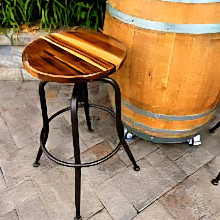 Teak Wood Barstools