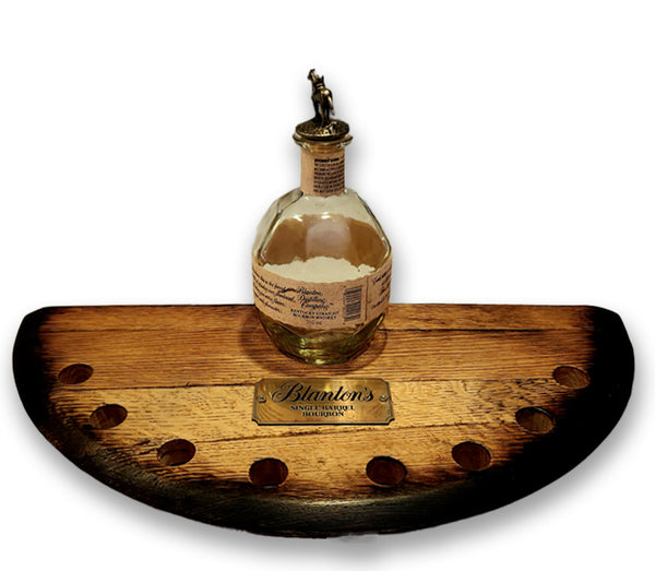 Blanton's キャップディスプレイ Blanton's Half Barrel Head Stopper Display - The Barrel Lady