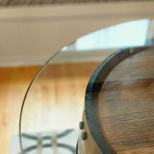 Authentic Barrel TABLE with Storage