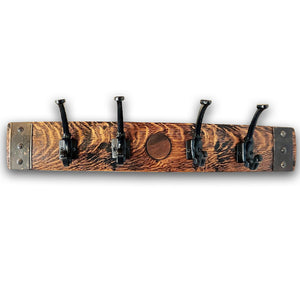 Barrel Stave Coat / Hat Rack - Available in Multiple Sizes