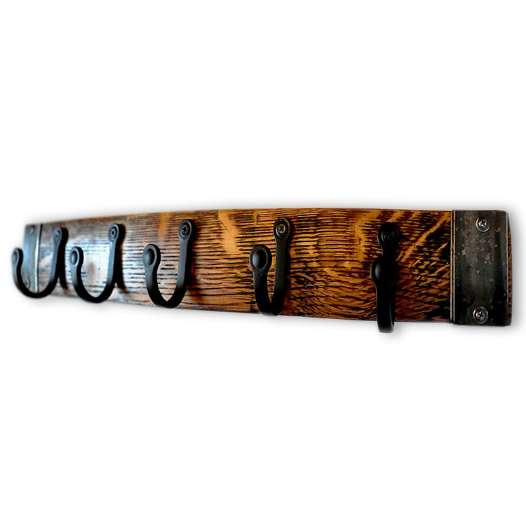 Barrel Stave Coat Rack Available in Multiple Sizes