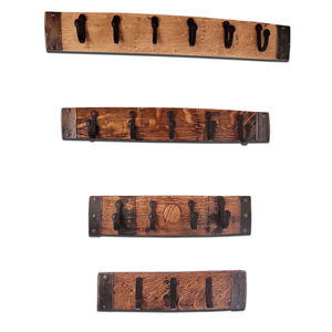 Barrel Stave Coat Rack - Available in Multiple Sizes