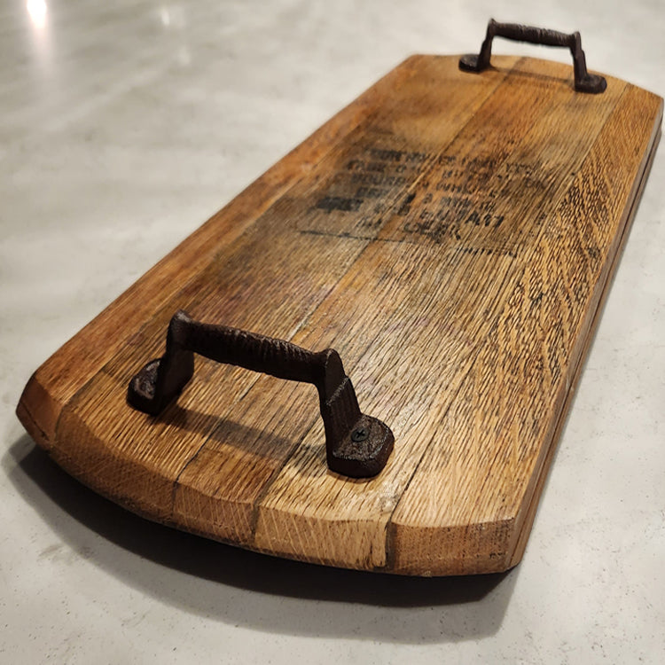 Barrel Head Charcuterie Board